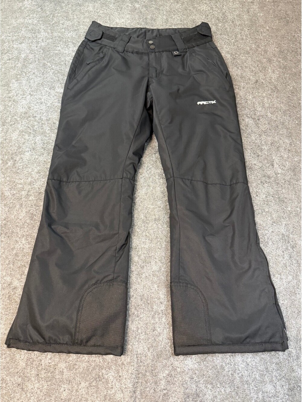 Arctix Women's Medium Short Black Insulated Snow Ski Pants Waterproof Winter